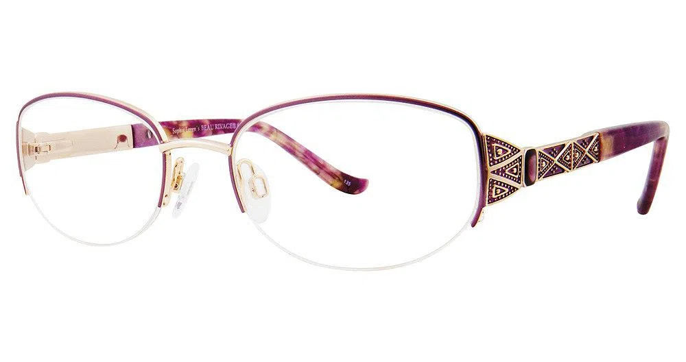 Sophia Loren Beau Rivage SLBR86 Eyeglasses - view 7